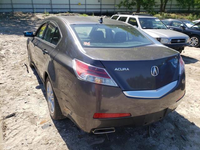 Photo 3 from auction – 2009 ACURA TL with VIN 19UUA86289A001637