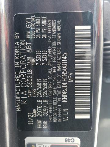Photo 10 from auction – 2022 KIA SORENTO SX with VIN KNDRJDLH1N5081145