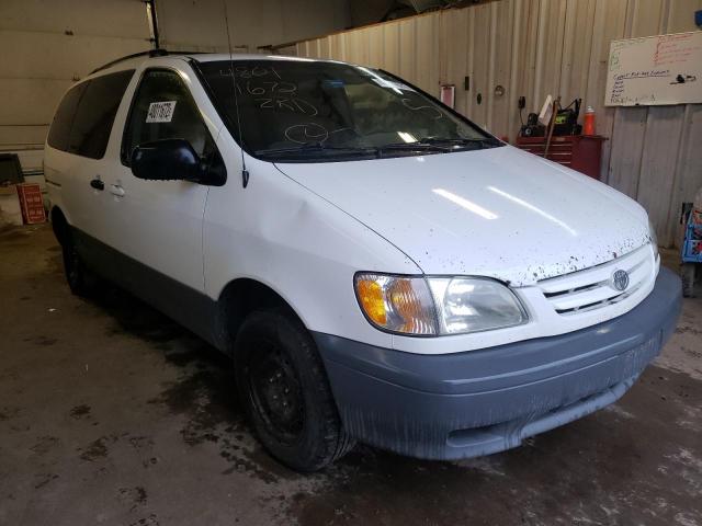 Photo 1 from auction – 2002 TOYOTA SIENNA LE with VIN 4T3ZF13C12U469713