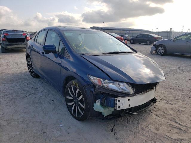 Photo 1 from auction – 2015 HONDA CIVIC EXL with VIN 19XFB2F9XFE004725