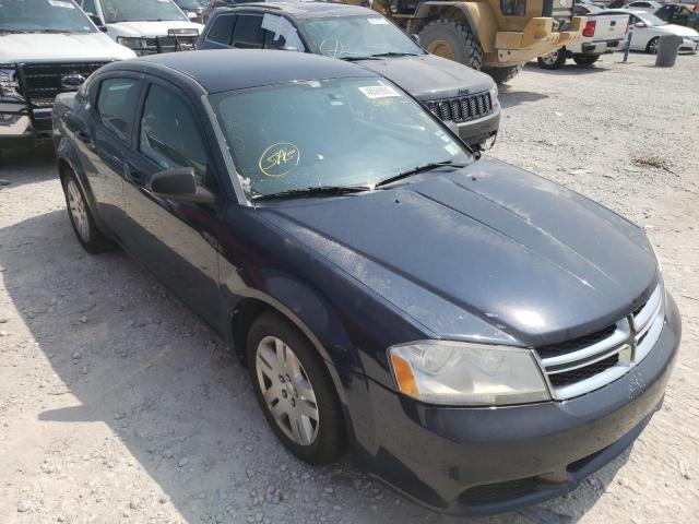 DODGE AVENGER SE 2013 with VIN 1C3CDZAB4DN588147 - Photo from auction
