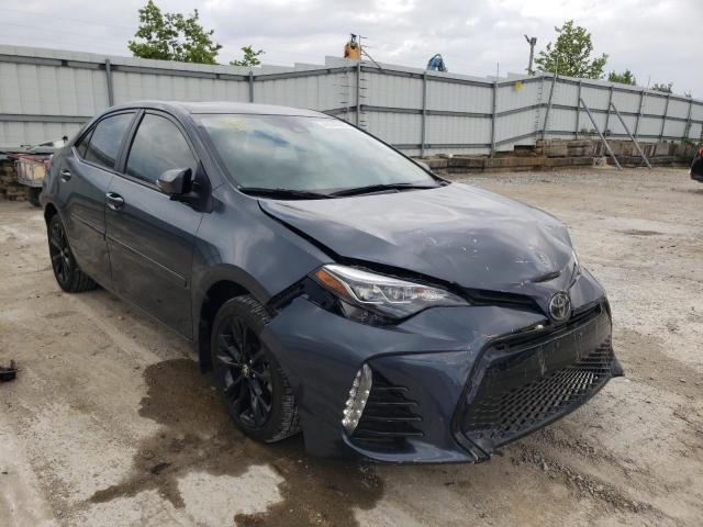 TOYOTA COROLLA L 2019 with VIN 2T1BURHE0KC214674 - Photo from auction