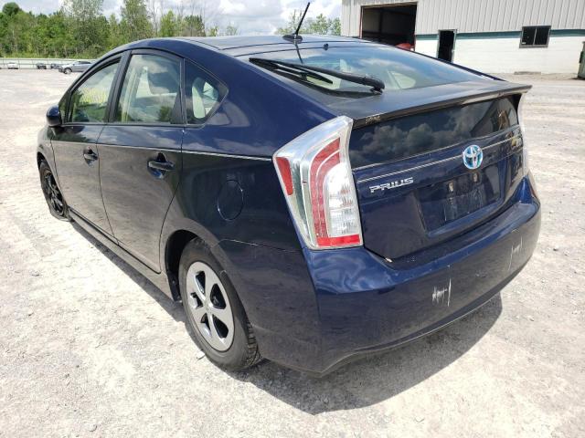 Photo 3 from auction – 2015 TOYOTA PRIUS with VIN JTDKN3DU9F0401127