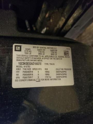 Photo 10 from auction – 2010 CHEVROLET SILVERADO with VIN 1GCSKSE32AZ168270