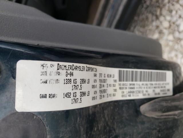 Photo 10 from auction – 2005 JEEP GRAND CHER with VIN 1J4HR48N15C502192