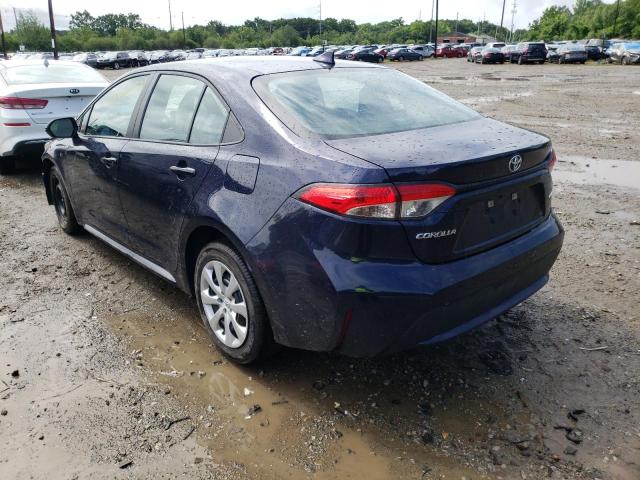 Photo 3 from auction – 2021 TOYOTA COROLLA LE with VIN 5YFEPMAEXMP204982