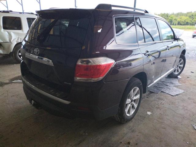 Photo 4 from auction – 2013 TOYOTA HIGHLANDER with VIN 5TDBK3EH2DS194259