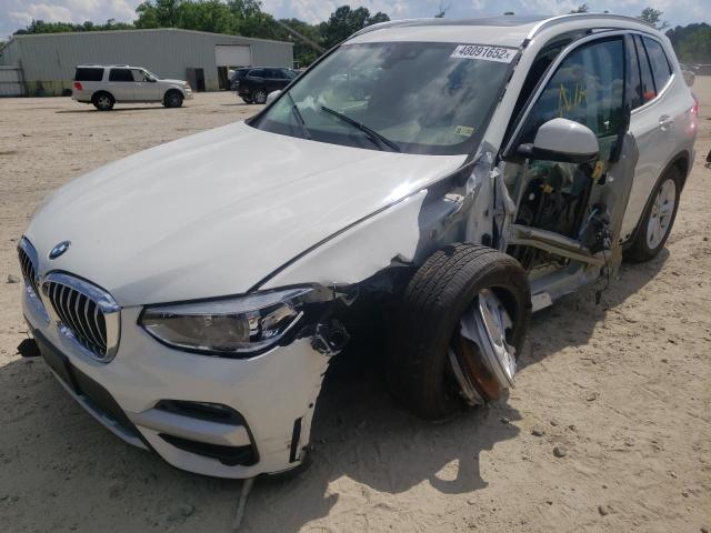 Photo 2 from auction – 2020 BMW X3 XDRIVE3 with VIN 5UXTY5C09L9D58519