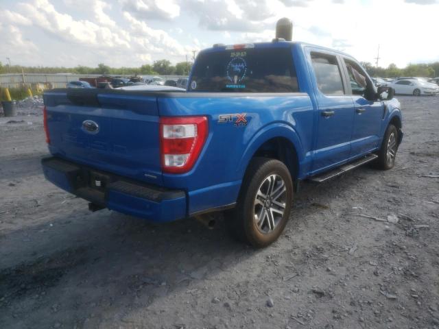 Photo 4 from auction – 2021 FORD F150 SUPER with VIN 1FTEW1EP7MKD96499