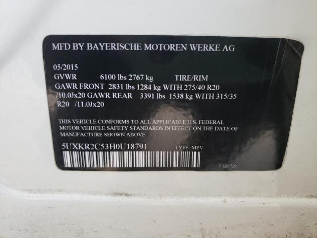 Photo 10 from auction – 2014 BMW X5 XDRIVE3 with VIN 5UXKR0C55E0C28106