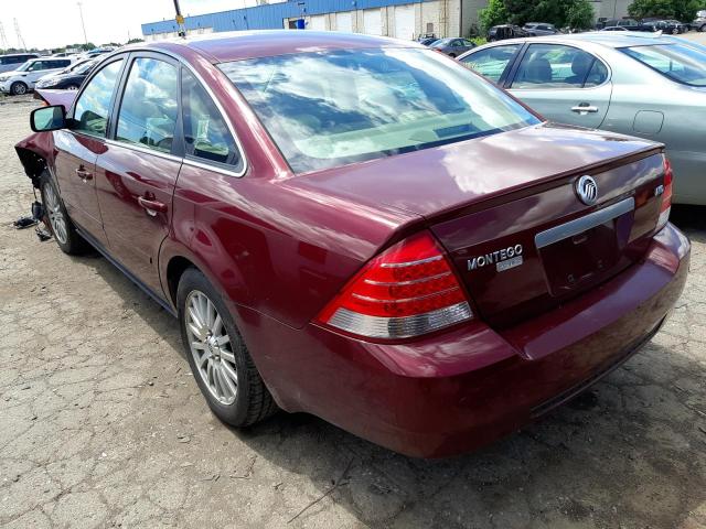Photo 3 from auction – 2005 MERCURY MONTEGO PR with VIN 1MEFM43155G612959