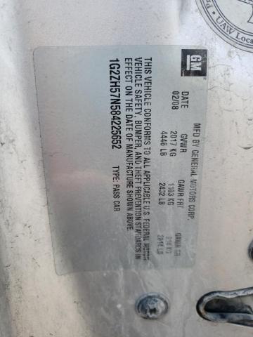 Photo 10 from auction – 2008 PONTIAC G6 with VIN 1G2ZH57N584225652