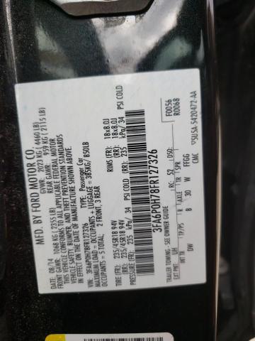 Photo 10 from auction – 2015 FORD FUSION SE with VIN 3FA6P0H78FR127326
