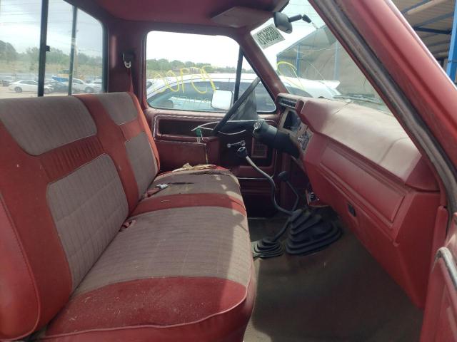 Photo 5 from auction – 1986 FORD F150 with VIN 1FTEF14N6GPB78402