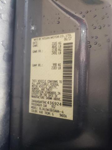 Photo 10 from auction – 2017 NISSAN MAXIMA 3.5 with VIN 1N4AA6AP3HC436924