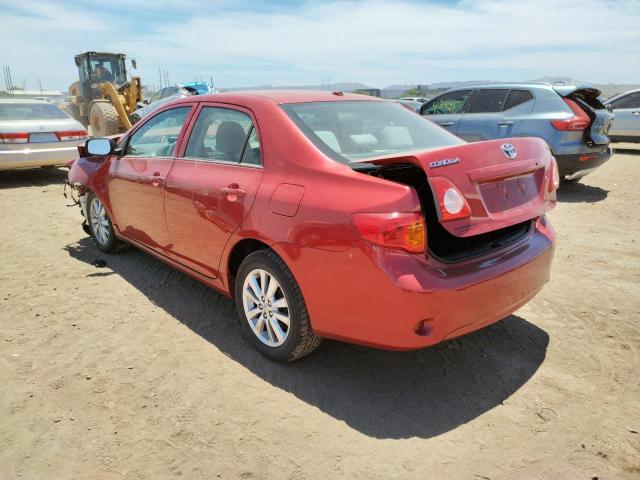 Photo 3 from auction – 2009 TOYOTA COROLLA BA with VIN 2T1BU40E19C048500