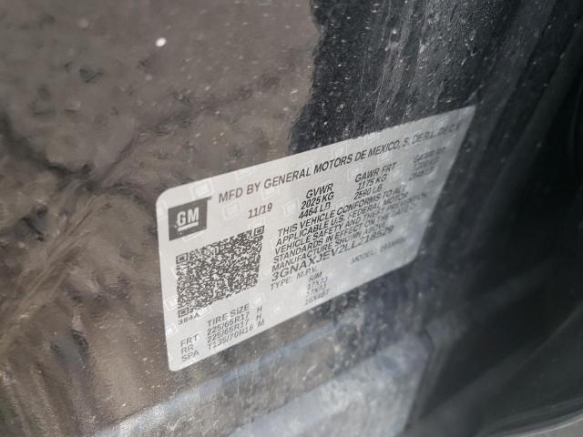 Photo 10 from auction – 2020 CHEVROLET EQUINOX LT with VIN 3GNAXJEV2LL218529