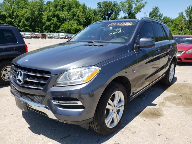 Photo 2 from auction – 2012 MERCEDES-BENZ ML 350 BLU with VIN 4JGDA2EB4CA021190