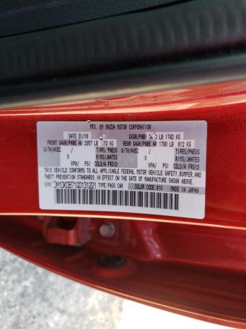 Photo 10 from auction – 2016 MAZDA CX-3 with VIN JM1DKDB71G0131221