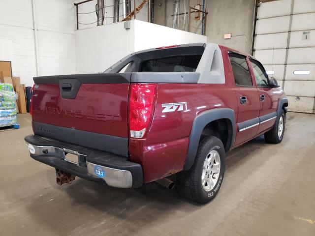 Photo 4 from auction – 2004 CHEVROLET AVALANCHE with VIN 3GNEK12T94G192654