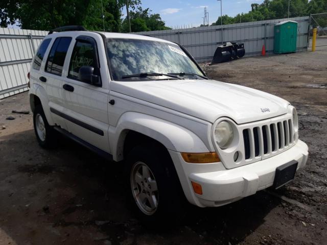 Photo 1 from auction – 2007 JEEP LIBERTY SP with VIN 1J4GL48K07W716398
