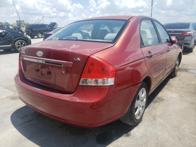 Photo 4 from auction – 2008 KIA SPECTRA with VIN KNAFE121985556391