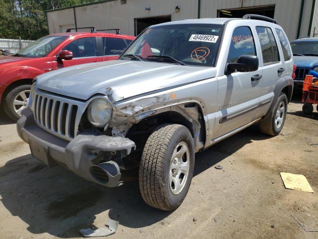 Photo 2 from auction – 2003 JEEP LIBERTY SP with VIN 1J4GL48K13W660983