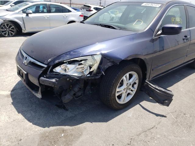 Photo 9 from auction – 2007 HONDA ACCORD with VIN 1HGCM56897A196487
