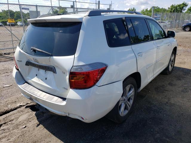 Photo 4 from auction – 2008 TOYOTA HIGHLANDER with VIN JTEES43A182106819