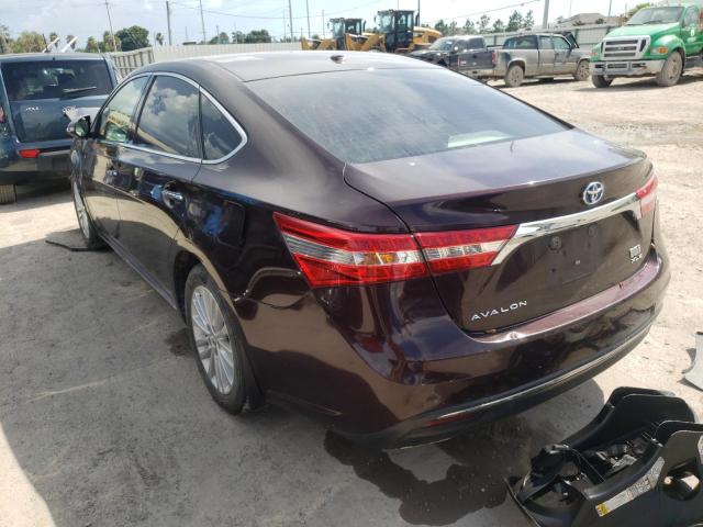Photo 3 from auction – 2013 TOYOTA AVALON HYB with VIN 4T1BD1EB7DU017157