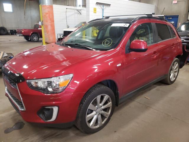 Photo 2 from auction – 2015 MITSUBISHI OUTLANDER with VIN 4A4AR4AU3FE014479