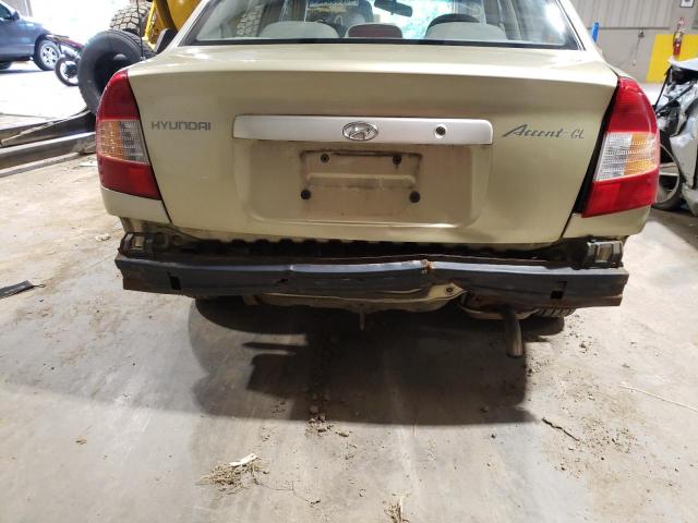Photo 9 from auction – 2002 HYUNDAI ACCENT GL with VIN KMHCG45C82U326879