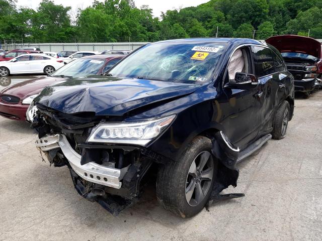 Photo 2 from auction – 2016 ACURA MDX with VIN 5FRYD4H22GB060389