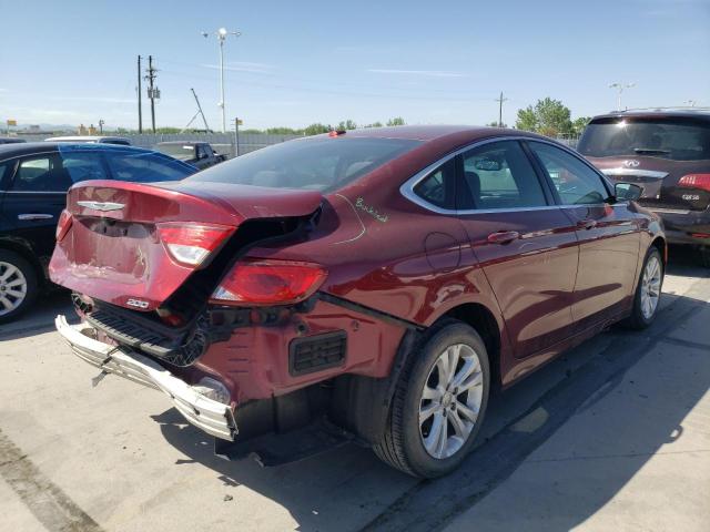 Photo 4 from auction – 2015 CHRYSLER 200 LIMITE with VIN 1C3CCCABXFN660410