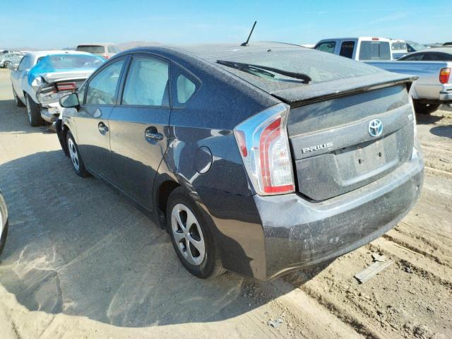 Photo 3 from auction – 2015 TOYOTA PRIUS with VIN JTDKN3DU2F0464862