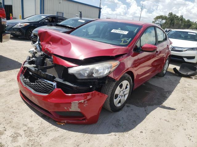 Photo 2 from auction – 2016 KIA FORTE LX with VIN KNAFK4A67G5584664