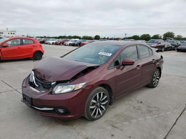 Photo 2 from auction – 2014 HONDA CIVIC EXL with VIN 19XFB2F95EE060442