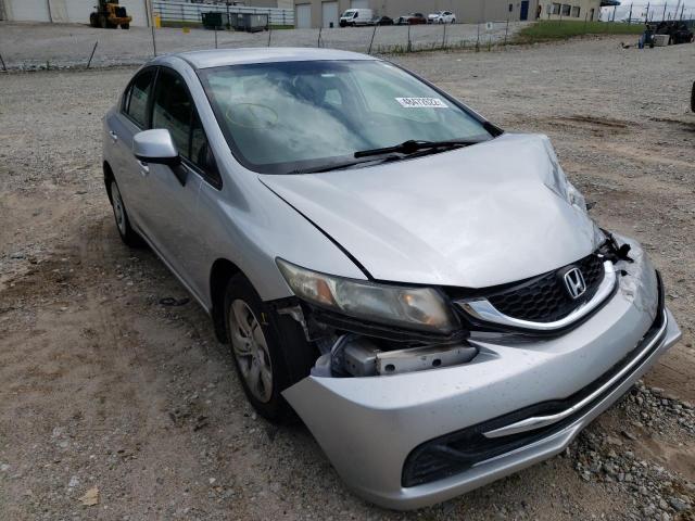 HONDA CIVIC LX 2013 with VIN 2HGFB2F50DH502271 - Photo from auction