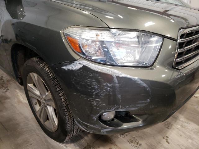 Photo 9 from auction – 2008 TOYOTA HIGHLANDER with VIN JTEES43A582076465