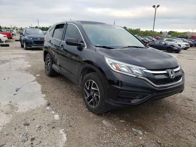 HONDA CR-V SE 2016 with VIN 5J6RM4H42GL075814 - Photo from auction
