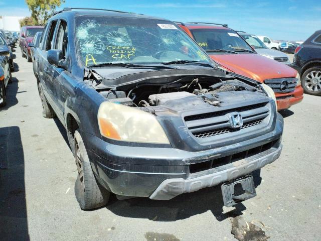 Photo 1 from auction – 2004 HONDA PILOT EXL with VIN 2HKYF18574H588091
