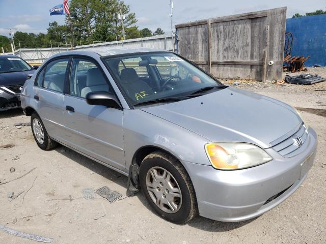 HONDA CIVIC LX 2001 with VIN 2HGES16571H585067 - Photo from auction