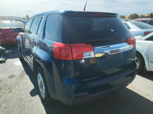 Photo 3 from auction – 2010 GMC TERRAIN SL with VIN 2CTALBEW5A6256815
