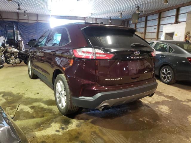 Photo 3 from auction – 2021 FORD EDGE TITAN with VIN 2FMPK4K98MBA27295