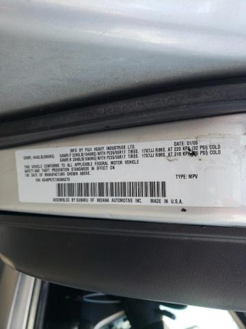 Photo 10 from auction – 2005 SUBARU LEGACY OUT with VIN 4S4BP67C156366279