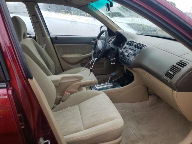 Photo 5 from auction – 2004 HONDA CIVIC EX with VIN 2HGES26714H615823