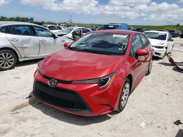 Photo 2 from auction – 2021 TOYOTA COROLLA LE with VIN 5YFEPMAE4MP191825