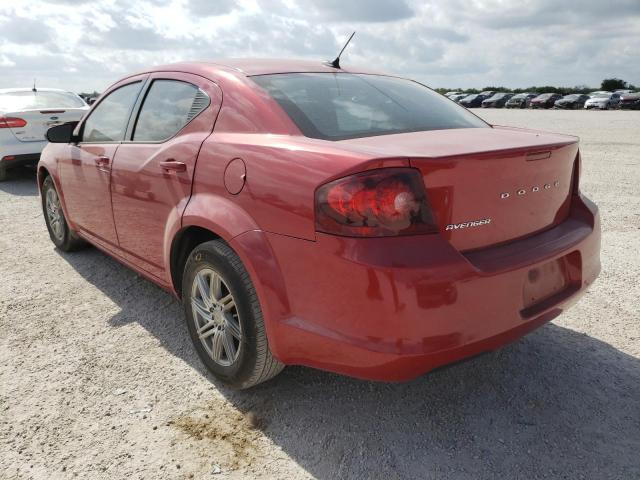 Photo 3 from auction – 2014 DODGE AVENGER SE with VIN 1C3CDZAB9EN216174