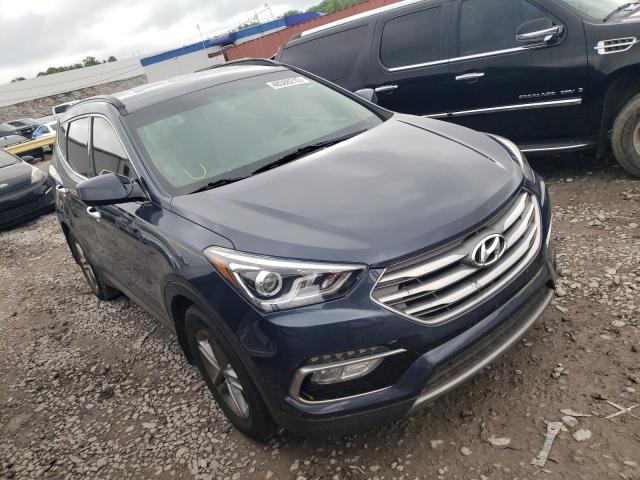 HYUNDAI SANTA FE S 2017 with VIN 5NMZU3LB5HH012537 - Photo from auction