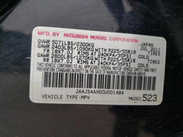Photo 10 from auction – 2012 MITSUBISHI OUTLANDER with VIN JA4JS4AX6CU001484